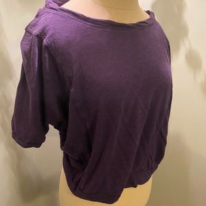 Forever21 Purple Box Tee